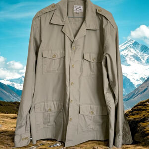 Authentic Tilley Endurables Beige Safari Jacket XL